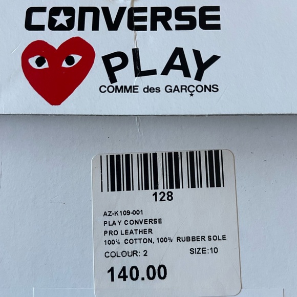 CONVERSE X COMME DES GRACON PLAY - Picture 8 of 8